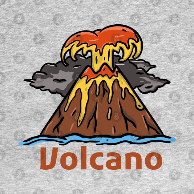 Volcano mountain by RiyanRizqi